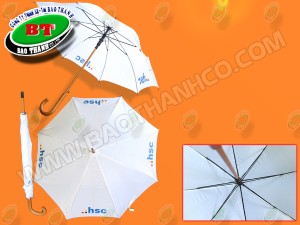 Dù gỗ cán gỗ cong R60